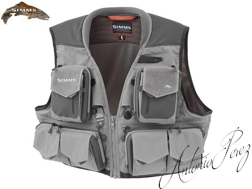 Gilet Mouche Simms G3 Guide Steel