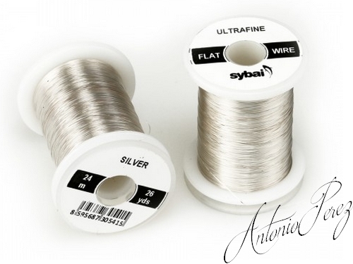 Fil de Cuivre Plat Ultra Fin Argent