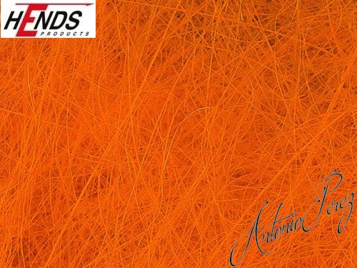 Dubbing Rabbit Fur HENDS 08 Orange Foncé